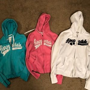 Aero full zip sweatshirts